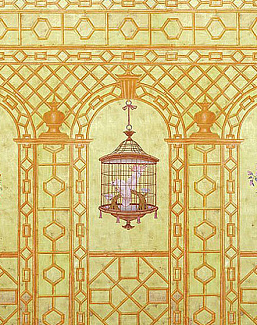 Обои Paul Montgomery Studio Fine Painted Wallpapers Treillage