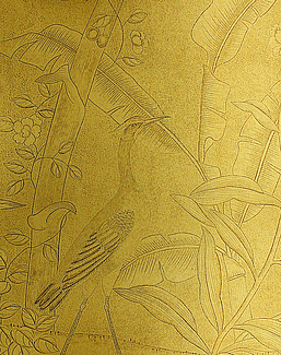 Обои Paul Montgomery Studio Endur Collection (Mural Sources) E-CH-111-BG1-GS/Toile Gold