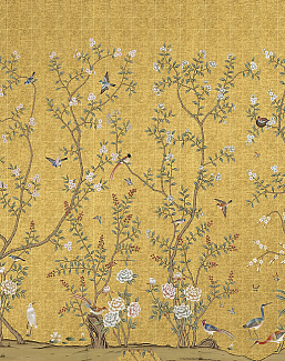 Обои Paul Montgomery Studio Endur Collection (Mural Sources) E-CH-275-BG1-GS/Gold