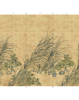 Обои Paul Montgomery Studio Endur Collection (Mural Sources) E-FL-219-GR-GF/Gold