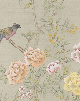 Обои Paul Montgomery Studio Murals For Unique Walls Arceau Beige/Beige