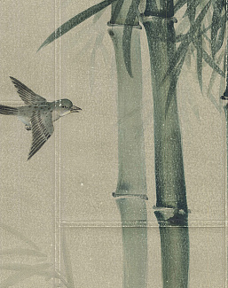 Обои Paul Montgomery Studio Murals For Unique Walls Bamboo Forest/Beige