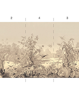 Обои Paul Montgomery Studio Murals For Unique Walls Brazil/Sepia