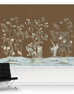 Обои Paul Montgomery Studio Murals For Unique Walls Chai Wan/Rum