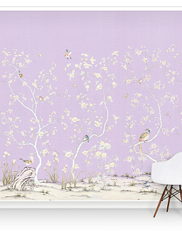 Обои Paul Montgomery Studio Murals For Unique Walls Lavena/Lavender