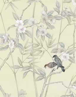 Обои Paul Montgomery Studio Murals For Unique Walls Palace Garden Cream/Cream