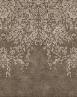 Обои Factura Collection 2021 CONCRETE LEAF/1