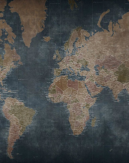 Обои Factura Kids WORLD MAP/6