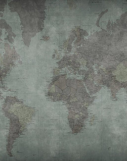Обои Factura Kids WORLD MAP/7