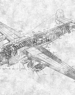 Обои Factura Kids DRAWING PLANE/3