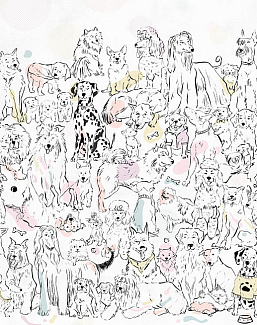 Обои Factura Kids DOGGYLAND/1