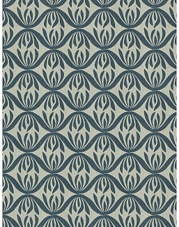 Ткань Fabricut Chromatics Vol.XXVI Azure Automatism/Navy