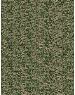 Ткань Fabricut Chromatics Vol.XXVI Succulent Hieroglyphics/Leaf