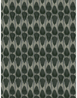 Ткань Fabricut Luxe Nuances Sapphire Forest DubaiIkat/Spruce
