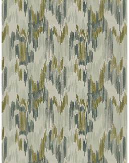 Ткань Fabricut Luxe Nuances Sapphire Forest Outrageous/Greenery