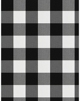 Ткань Fabricut Clean & Classic Indoor/Outdoor Checks & Stripes CampingCheck/Domino