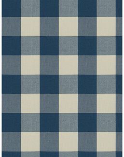 Ткань Fabricut Clean & Classic Indoor/Outdoor Checks & Stripes CampingCheck/Blue