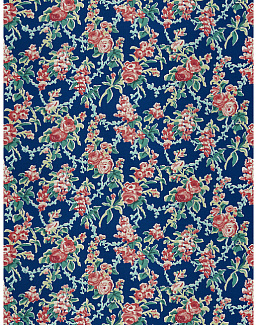 Ткань Stroheim Dana Gibson Prints II Chintz/Navy