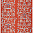 Ткань Stroheim Dana Gibson Prints II Folly/Persimmon