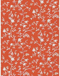 Ткань Stroheim Dana Gibson Prints II Tiverton/Pink Persimmon