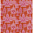 Ткань Stroheim Dana Gibson Prints II Occidental/Pink Persimmon