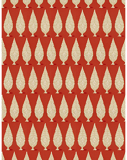 Ткань Stroheim Dana Gibson Prints II Priya/Persimmon