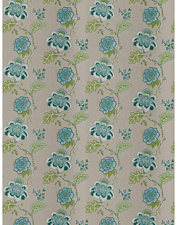 Ткань Stroheim Jardin Bossuet/Peacock