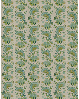 Ткань Stroheim Jardin Peyronnet/Peacock