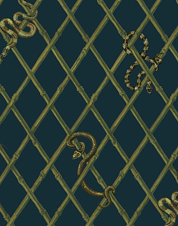 Обои House Of Hackney WII Newness 2018 Khasia/Midnight