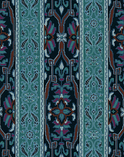 Обои House Of Hackney WII Newness 2018 Mamounia/Midnight/Azurite