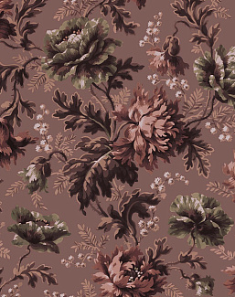 Обои House Of Hackney WII Newness 2018 Opia/Old Rose