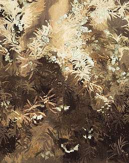 Панно и фотообои Lizzo Wallpaper Panels Wild Garden/01 Metallic