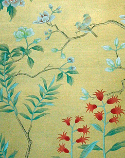 Панно и фотообои Misha China Classic P0148/Gold Powder