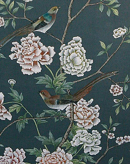 Панно и фотообои Misha China Classic P0403/Blu Petrolio