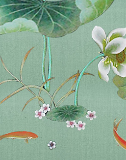 Панно и фотообои Misha China Classic Pond/Verde Antico