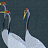 Панно и фотообои Misha Asia Cranes/Blu Notte