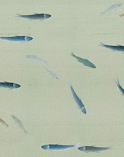 Панно и фотообои Misha Asia Fish/Silver Grey