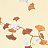 Панно и фотообои Misha Asia Ginkgo/Ivory
