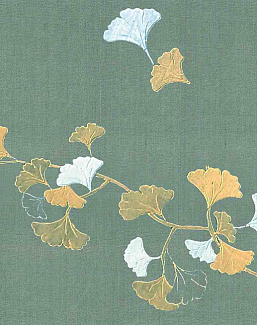 Панно и фотообои Misha Asia Ginkgo/Grigio Cadetto
