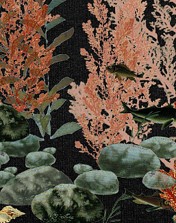 Панно и фотообои Misha Asia Seabed/Black