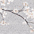 Панно и фотообои Misha Asia White Magnolia/Silver Craquele