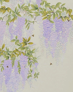 Панно и фотообои Misha Asia Wisteria/Butter