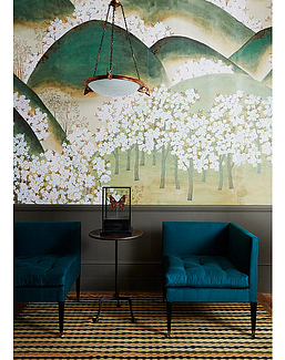 Панно и фотообои De Gournay Japanese & Korean 201407-02