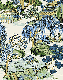 Обои Thibaut Dynasty T75462