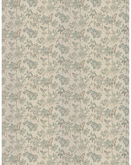 Ткань Fabricut Natural Nuances Vignettes Night Muttonwood/Cornflower