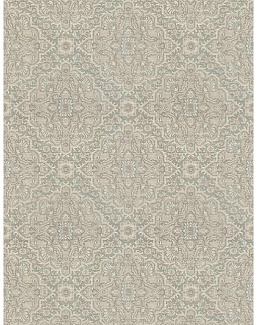 Ткань Fabricut Natural Nuances Vignettes Oyster BigleafKilim/Flint