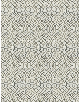 Ткань Fabricut Natural Nuances Vignettes Oyster Fluxroot/Pewter