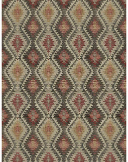 Ткань Fabricut Natural Nuances Vignettes Clay ParodiaKilim/Rosewood
