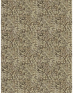 Ткань Fabricut Natural Nuances Vignettes Java Areca/Cognac