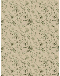 Ткань Fabricut Natural Nuances Vignettes Juniper Fieldcress/Cypress